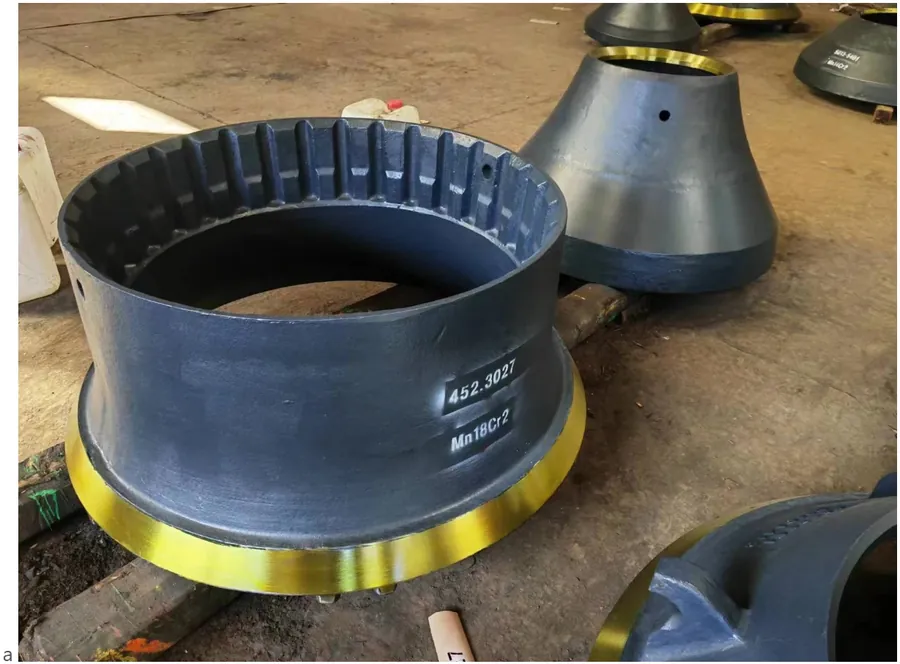 J45 and CH440 Crusher Parts To Laos
