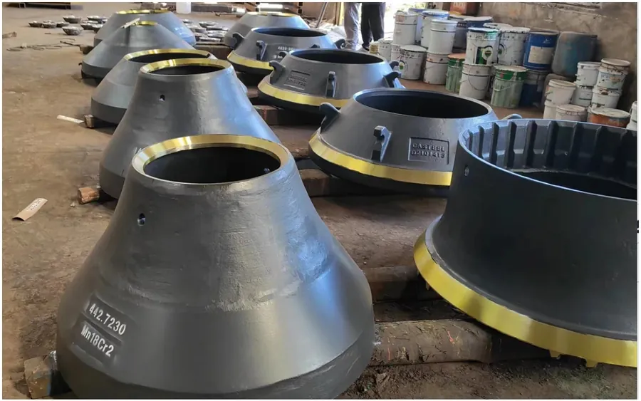 Symons & Sandvik Liners to Mideast Customer