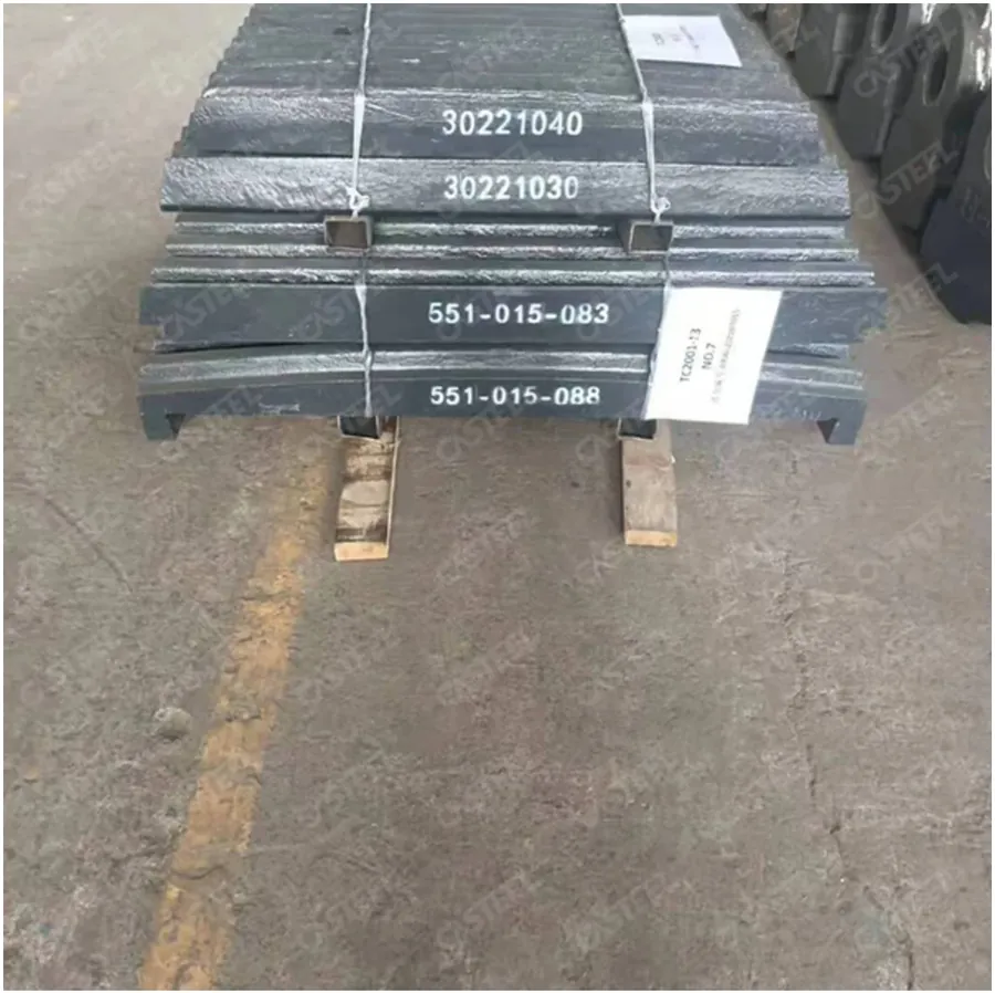 McColskey Jaw Plates For Mobile Crushing