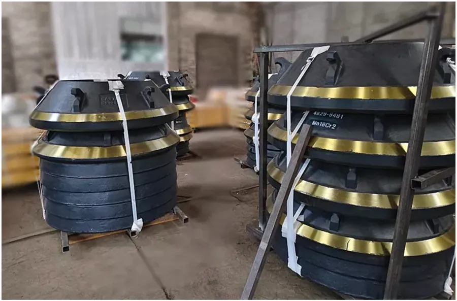 Symons & Sandvik Liners to Mideast Customer