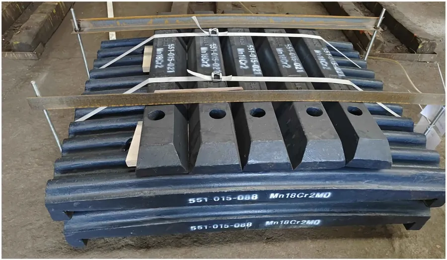 J45 and CH440 Crusher Parts To Laos