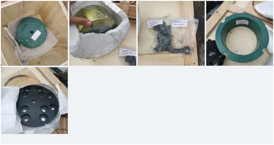Allis Saga & Russian Crusher Parts To Krananoyarsk