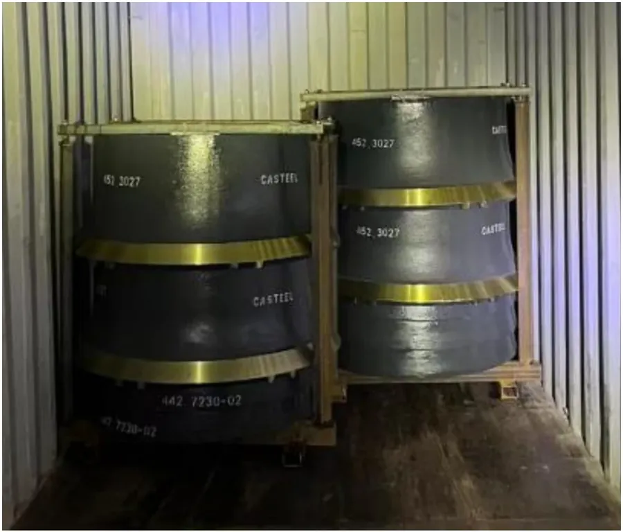 Allis Saga & Russian Crusher Parts To Krananoyarsk