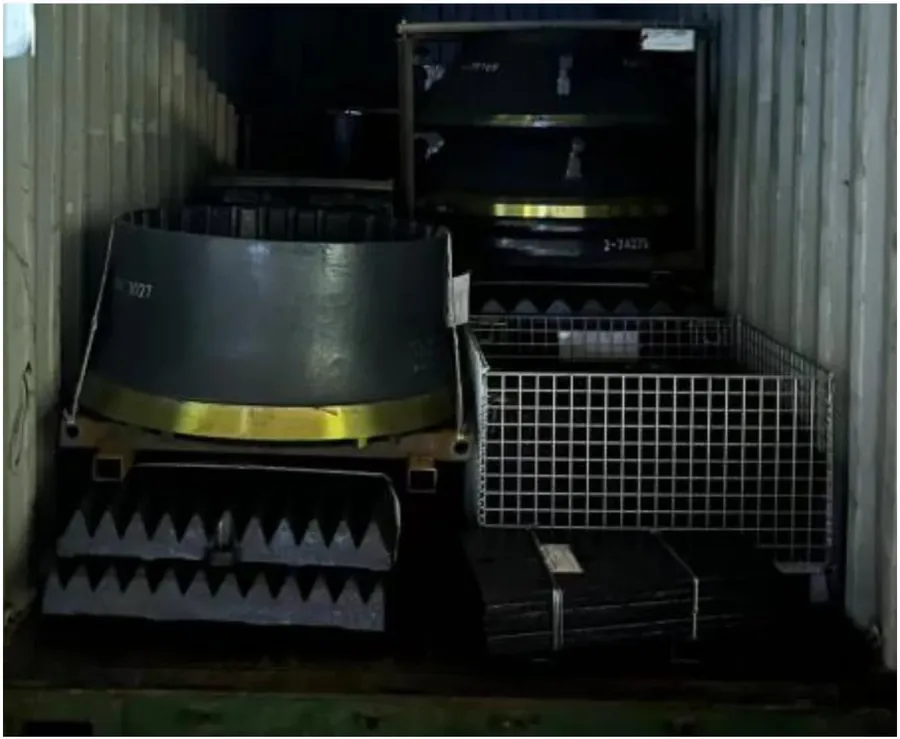Allis Saga & Russian Crusher Parts To Krananoyarsk