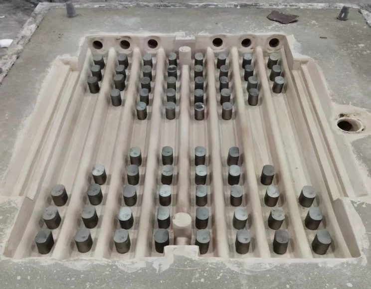 Mixed preform forms in one layout